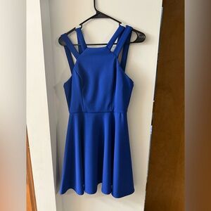 Blue Strappy Dress